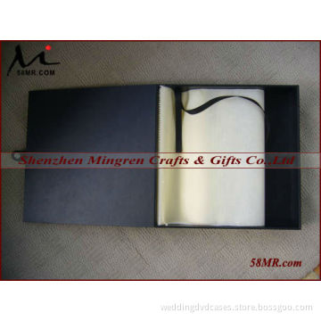 Leather Wedding Photo Album Storage Box
